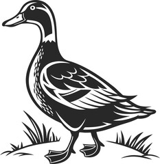 duck vector icon logo rubber duck sunglasses cartoon character illustration bird farm animal doodle symbol design