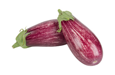 Graffiti eggplant cut out isolated transparent background
