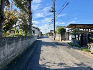 閑静な住宅地
