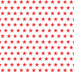 連続する赤い星イラスト背景　風車型　Web　Adobe Illustrator Artwork