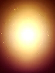 Abstract white and beige smooth gradient backdrop with round light spot and subtle bokeh, clean soft tone ideal for luxury minimalist presentation and digital art