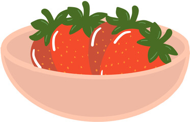 strawberry and cream