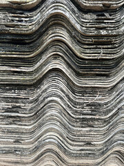 close up stack of tiles roof