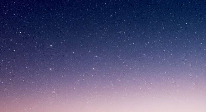 Enchanting starry night gradient background for immersive experiences, tranquil designs, and celestial themes, sparkling constellations ideal for meditation and peaceful projects