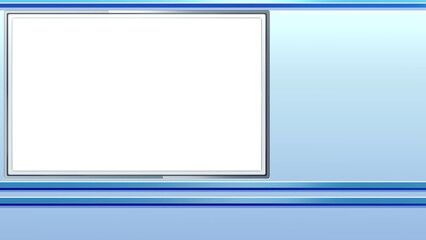 ニュース番組のスタジオ