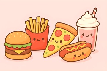 fast food collection