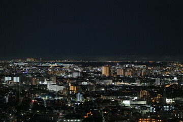 展望台から見た夜景