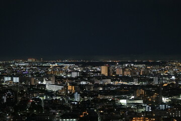 展望台から見た夜景