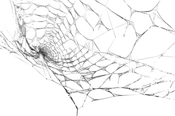 Spider web, a delicate and intricate structure