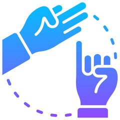 Sign Language Icon