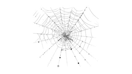Spiderweb with intricate design, a natural wonder