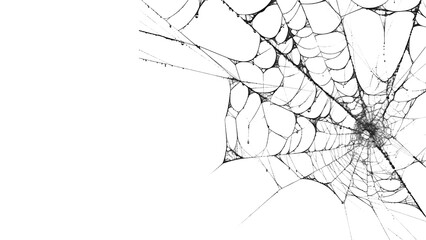 Spiderweb, a spooky and intricate natural design
