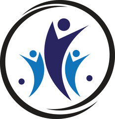 Dynamic Community logo Spirit Emblem
