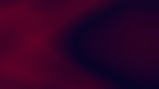 Dynamic High-Speed Red Hexagonal Mesh Wave Texture Background with Abstract Digital Motion Flow