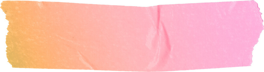 gradient sticker paper tape washi tape high quality isolated	
