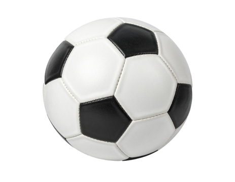 Fussball isoliert auf weißen Hintergrund,  Freisteller 