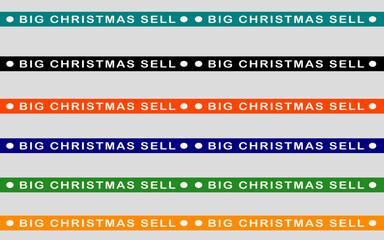 Promoting a mega sale, best deal, and big sale using a discount offer vector design strip template for business use.