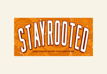 Retro college varsity typography motivational quote slogan with grunge effect for jersey, t-shirt, or wall art design - Vector