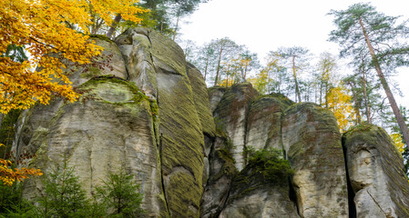 Formacje skalne Narodowego Rezerwatu Przyrody Skały Adrszpaskie 2025