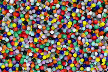 Vibrant Color Sphere Chaos