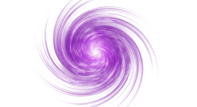 Dynamic Glowing Purple Light Spiral Vortex Abstract Background
