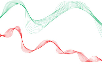 abstract background with wave