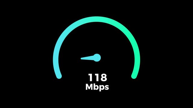 internet speed high connection animation HD 4K