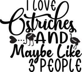 ostrich SVG Design