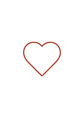 heart icon red