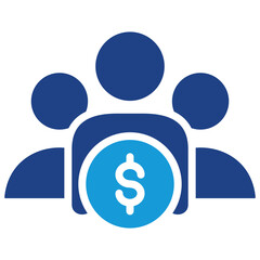 Financial Team Icon