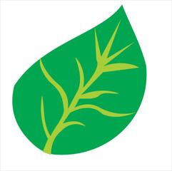 green leaf icon