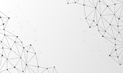 ネットワークの幾何学抽象背景