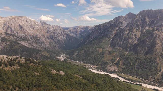 Fly with me along the Albanian mountain scene during Summer and early Autumn season and develop the new Balkan hike trails