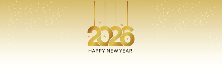 New Year 2026 Celebration Background – 3D Gold 2026, Sparkling Fireworks & Confetti | Banner, Poster, Story & Reel Templates