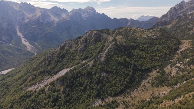Fly with me along the Albanian mountain scene during Summer and early Autumn season and develop the new Balkan hike trails