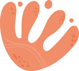 Abstract colorful shapes and geometric decorative