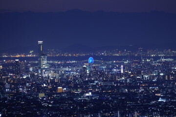 Fototapeta premium 大阪市内夜景