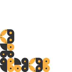 Mosaic Corner Decoration