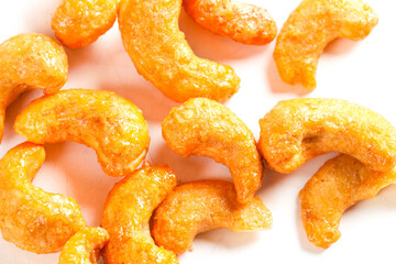 Crispy Salted Cashew Nuts Deep Fried Vietnamese Style Snack Food
