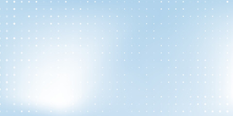 Abstract dotted light blue background with sheer waves. Halftone pattern design soft circle geometric graphic, mosaic