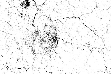 Cracked Surface Texture for Background Design