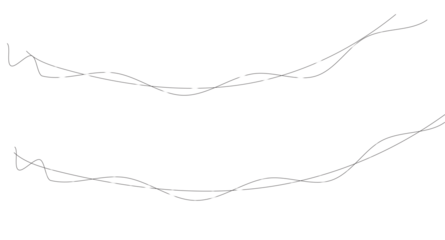 PNG gold garland and shiny string lights on transparent background for winter holiday banner with festive ribbon decoration and abstract illustration in green blue and bright colours