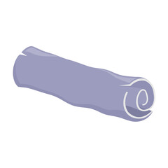 Blue vector illustration of an isolated dog bone for animal health food object