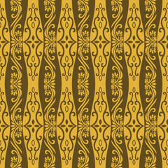Japanese Luxury Motif Line Vector Seamless Pattern