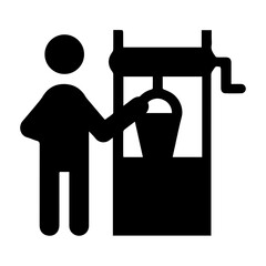 Drawing Water from Well
