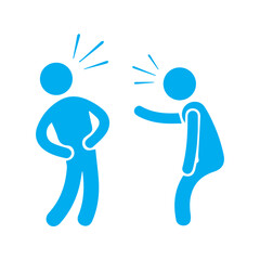 Heated Argument Icon