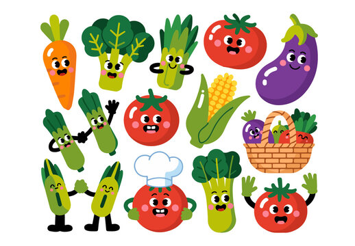 Vibrant Sticker Sheet Farming
