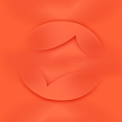 orange color abstract background for project cover