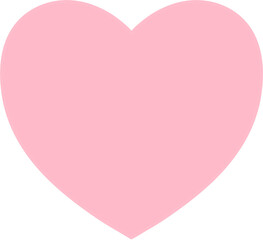 Pink heart illustration