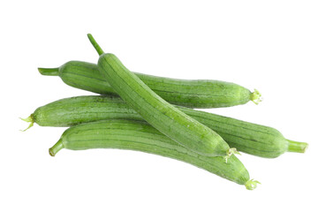 Fresh Green Loofah Vegetables from Shandong - Long Ridged Gourds for Cooking